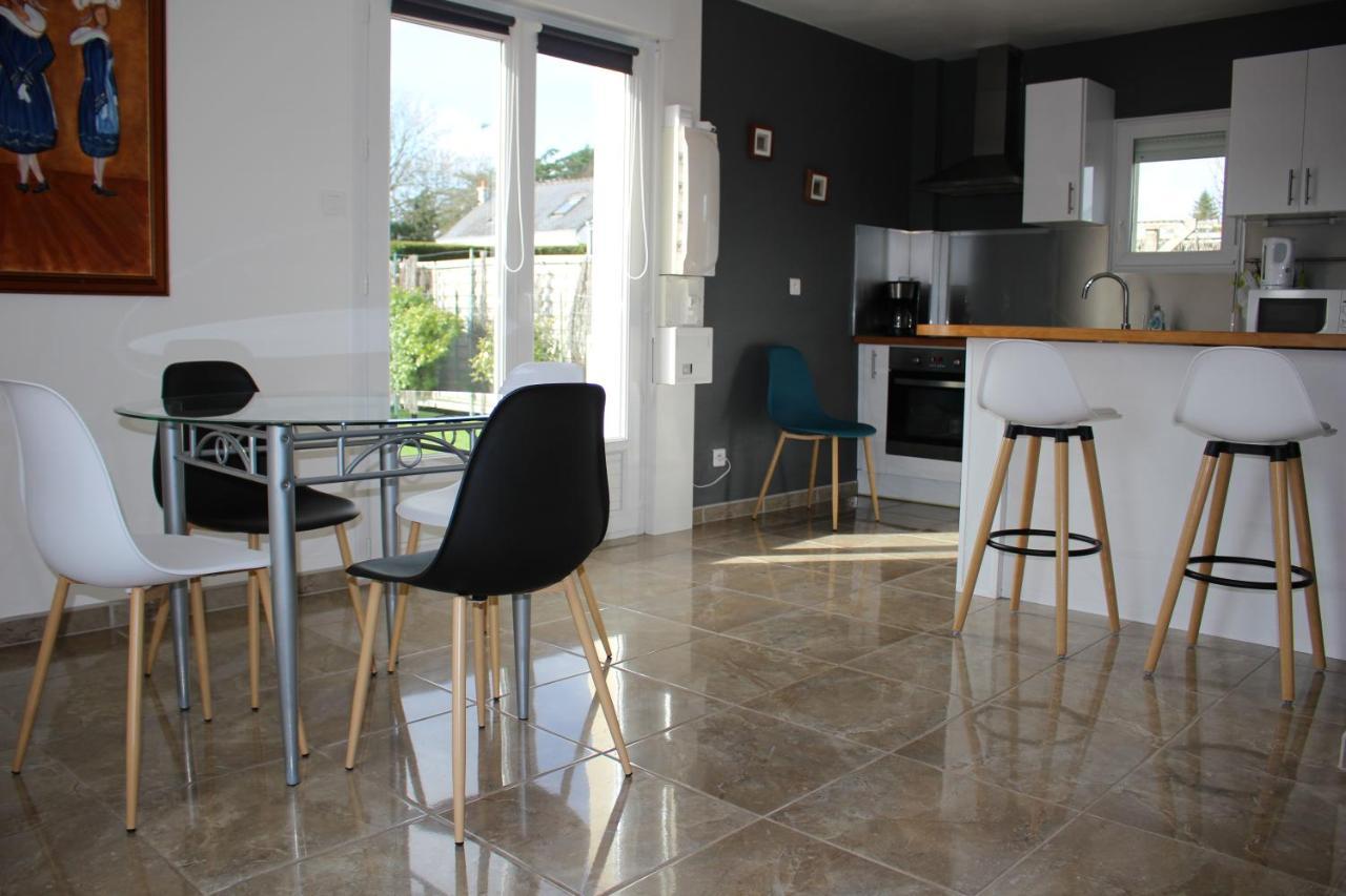Kerguil-Leon Maison Familiale 2 Chambres, Plages A 10 Min En Voiture Moëlan-sur-Mer Kültér fotó
